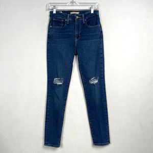 Levi's Premium big E Women's 721 High Rise Skinny Jeans w/ stretch 27W 28L (Sz4)
